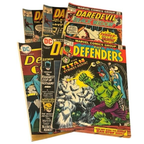 Vintage Daredevil & Defenders Comic Book Collection Lot of (6) USED CONDITION - Picture 2 of 7